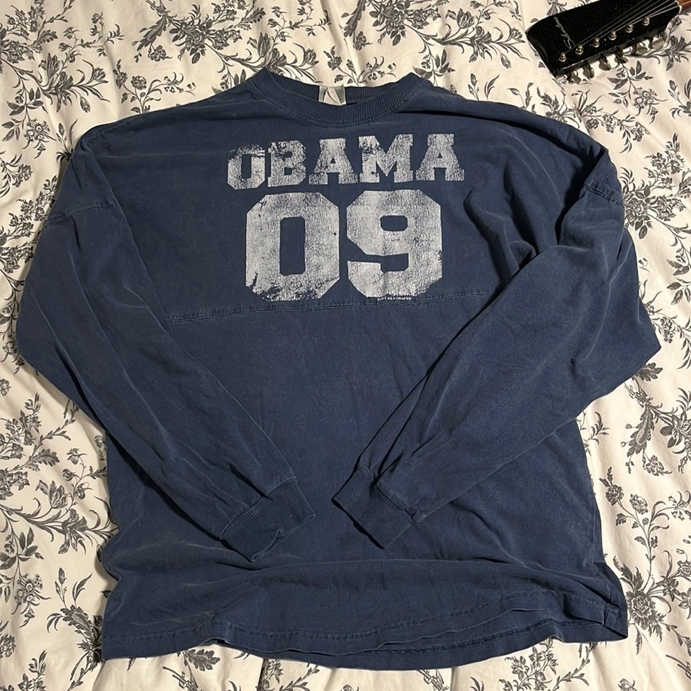 Obama jersey style Vineyard long-sleeve